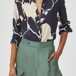 New Equipment silk abstract print blouse - XS